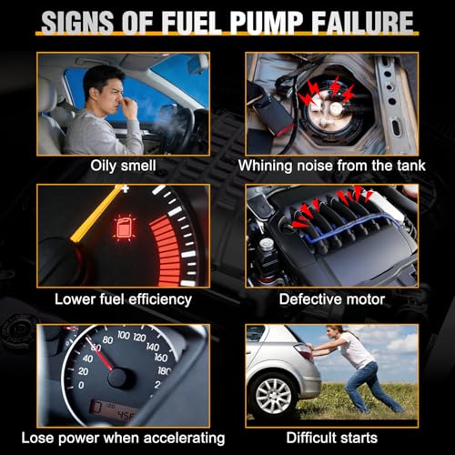 Nilight Front Rear Fuel Pump Assembly SP2005H SP2007H Compatible with Ford F Super Duty F150 F250 F350 1992 1993 1994 1995 1996 1997 Automotive Replacement Electric Fuel Pumps Module Assembly