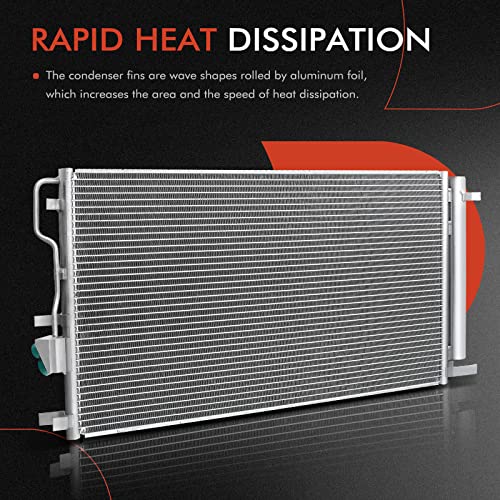 A-Premium Air Conditioning Condenser Compatible with Hyundai & Kia