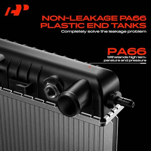 A-Premium Engine Coolant Radiator Assembly with Transmission Oil Cooler Compatible with Lexus GX460 2010-2021, Automatic Transmission, Replace# LX3010146, 16400-38250