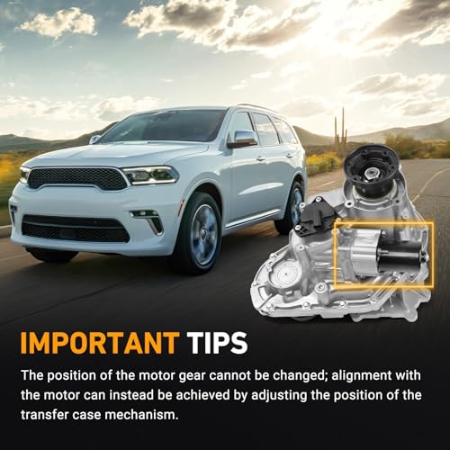 Kozlira Transfer Case Shift Motor Actuator Fit for Dodge Durango 2011-2023, for Jeep Grand Cherokee 2011-2021, Grand Cherokee WK 2022, Liberty 2008-2012, 4WD - Replace 600-938 68026953AA 68071235AA