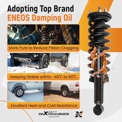 maXpeedingrods 2Pc Front Strutss for Toyota Sequoia 2001-2007