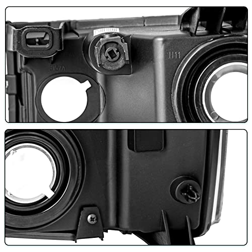 TUSDAR for 2007-2013 GMC Sierra Headlight Assembly Halogen Updated Lens
