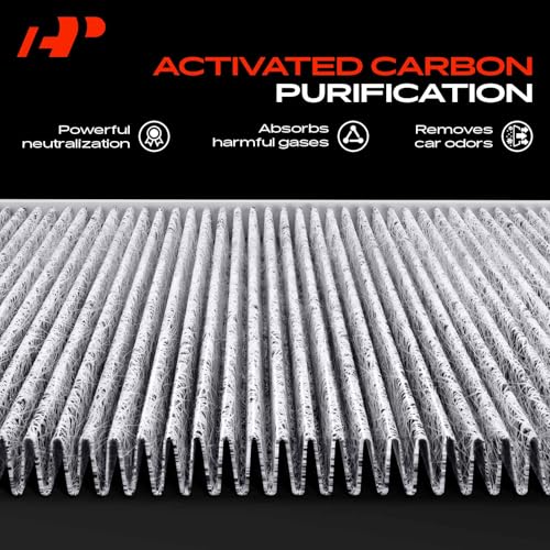 A-Premium 2-PC Cabin Air Filter with Activated Carbon Compatible with BMW 530i, 530i xDrive, X5, X6, X7, 530e, 540i, 540i xDrive, 740i, 750i, 750Li xDrive, 840i, Alpina B7, M5, M550i xDrive, M8
