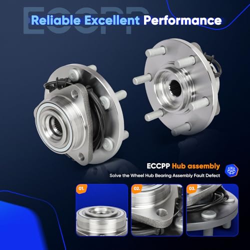ECCPP 515127 Wheel Bearing Hub Assembly for Infiniti QX56 2011-2013
