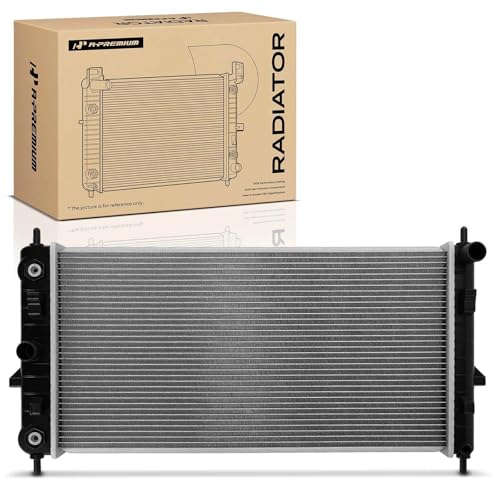 A-Premium Engine Coolant Radiator with Transmission Oil Cooler Compatible with Chevy Cobalt 2005-2010 & Pontiac G5 2007-2010 & Pontiac Pursuit 2005-2006 & Saturn Ion, Auto trans., Replace# 52482167