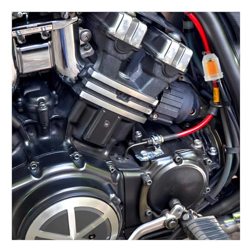 Snwoygr 10 PCS Gas Inline Fuel Filters with Magnet for Kawasaki, Kohler, John Deere, Lawn Mower, Small Engine, Third Generation Universal Replacement Fuel Filter for 1/4 IN and 5/16 IN