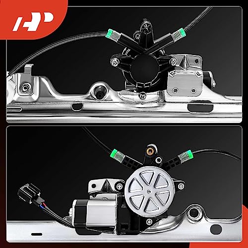 A-Premium Front Driver Side Power Window Regulator w/Motor Replacement for Chevrolet Silverado Tahoe GMC Yukon XL Sierra Escalade Pickup Truck SUV 2000-2006
