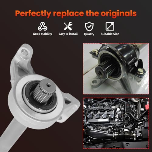 44500-SNA-A00 CV Intermediate Shaft Compatible with Honda Civic FA1 (2006-2011), 44500SNAA00, (Manual Transmission) Axle Half Shaft Assembly