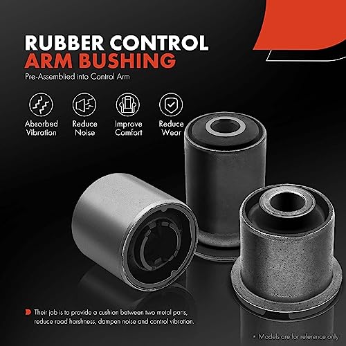 A-Premium 2 x Front Lower Control Arm, with Ball Joint & Bushing, Compatible with Honda Pilot 2016-2022, Ridgeline 2017-2019, Passport 2019, Acura MDX 2014-2020