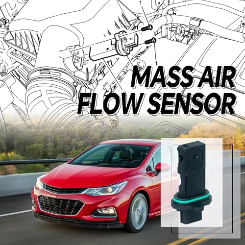 AdvanEX Mass Air Flow Sensor Meter MAF Compatible with Chevrolet Cruze Sonic 1.4L 1.8L Trax 1.4L Cruze Limited 1.4L 1.8L & Buick Encore 1.4L Verano Replace OE 0280218419 ONLY