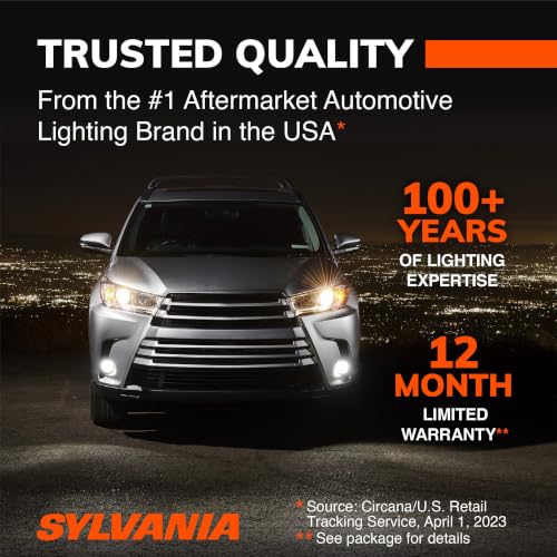 SYLVANIA - H13 XtraVision - High Performance Halogen Headlight Bulb, High Beam, Low Beam and Fog Replacement Bulb (Contains 2 Bulbs)