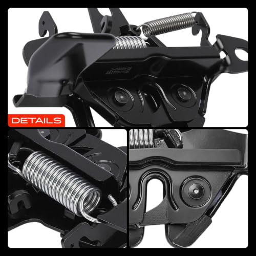 A-Premium Hood Latch Lock Compatible with 2001-2005 Toyota RAV4, Front Hood Lock Engine Bonnet Latch Assembly
