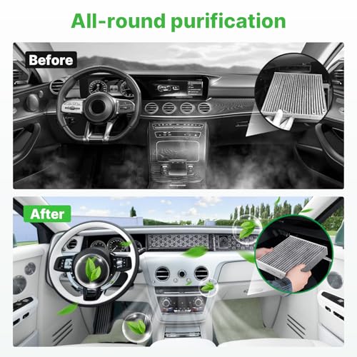 RVgolf Engine+Cabin Air Filters Fit 2019-2026 Mazda 3, 2019-2026 CX-30 CX30, 2023-2026 CX-50 CX50 (CX-50 Not For Hybrid) AC Filter for Automotive Replacement Accessories BDTS61J6X PAH9-13-3A0A