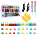 Tioollev 306PCS Car Fuses Assortment Kit, Mixed Vehicle Blade Standard & Mini & Low Profile Mini Fuse (2A 5A 7.5A 10A 15A 20A 25A 30A 35A),Replacement Accessories for RV, Truck, Auto (306PCS)