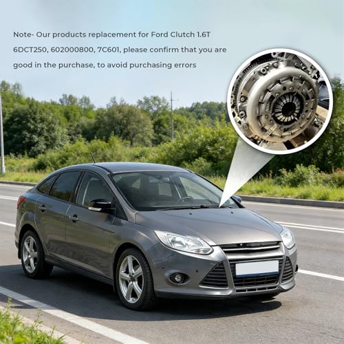 Silscvtt Transmission Dual Clutch Fork Kit Replacement for Ford Fiesta Focus EcoSport 2011-up 6DCT250