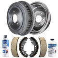Detroit Axle - Rear Brake Kit for 1996-2000 Chrysler Town & Country Dodge Grand Caravan Plymouth Grand Voyager Semi-Metallic Brake Shoes Brake Drums Replacement