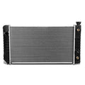 DNA Motoring OEM-RA-681 Factory Style Aluminum Cooling Radiator Compatible with 88-94 Chevy S10 Blazer / 88-93 S10 Pickup / 92-94 Jimmy, 26-1/4‘’ X 16-1/4‘’ X 1-1/4‘’