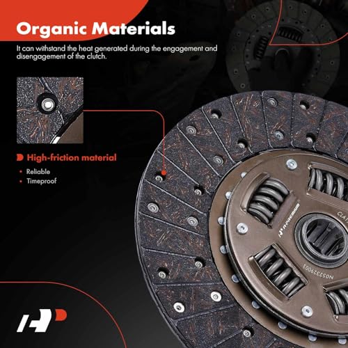 A-Premium Transmission Clutch Kit with Flywheel Compatible with Jeep Grand Cherokee 1994-1996, Wrangler 1994-1995/1997-2004, Cherokee 1994-2001, TJ 1997-2004, 4.0L