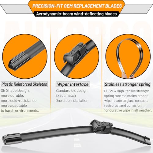 OEM Windshield Wiper Blade Replacement for GMC Terrain Chevy Equinox