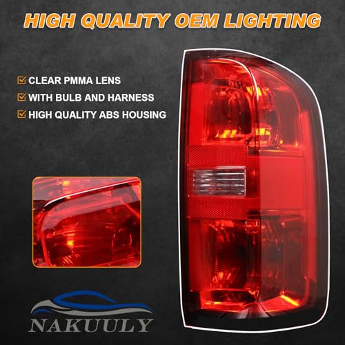 Nakuuly Tail Light Compatible With 2015-2022 Chevy Colorado Right Side