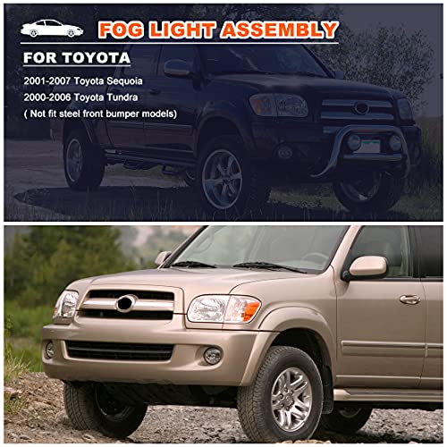 Nixon Offroad Fog Lights for 2001-2007 Toyota Sequoia, 2000-2006 Tundra