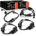 A-Premium 4PCS ABS Wheel Speed Sensor Set for Chrysler 300 & Dodge Challenger Charger, 2011 2012 2013 2014, RWD - Front & Rear Driver & Passenger Side