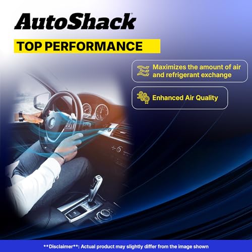 AutoShack Air Conditioning A/C Condenser for Honda, Fit 2015-2020, FWD L4 1.5L