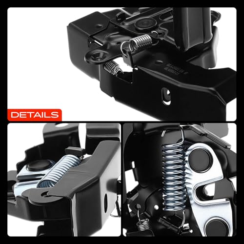 A-Premium Hood Latch Lock Compatible with Toyota Camry 2015-2017Sedan, for Model Without Anti-Theft, Front Hood Lock Engine Bonnet Latch Assembly