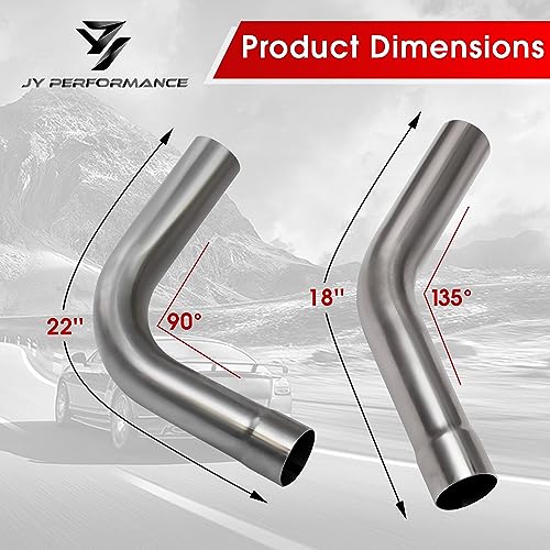 2.5'' Inch OD Mild Steel Exhaust Pipe Kit, Mandrel Bends, 16PCS