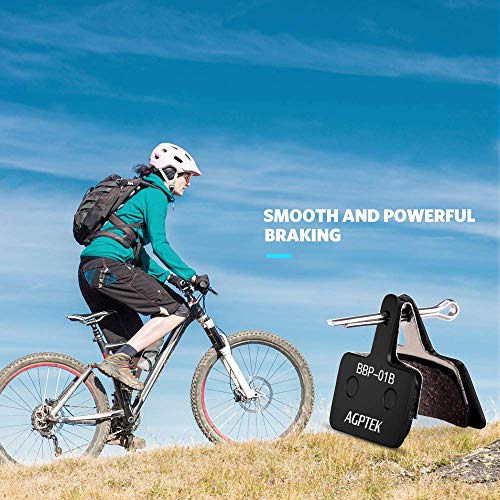 AGPTEK Bike Brake Pads, Compatible with TRP Tektro Shimano Deore Br MTB