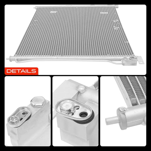 A-Premium Air Conditioning A/C Condenser Compatible with Nissan Frontier 05-19, Pathfinder 05-07, Xterra 05-15 & Suzuki Equator 09-12