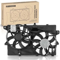 A-Premium Engine Radiator Cooling Fan Assembly Compatible with Select Ford & Lincoln Models - Edge 2007-2014, MKX 2007-2012 - Replace# 9T4Z8C607A