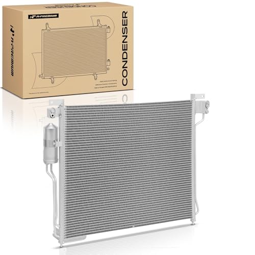 A-Premium Air Conditioning A/C Condenser Compatible with Nissan Frontier 05-19, Pathfinder 05-07, Xterra 05-15 & Suzuki Equator 09-12