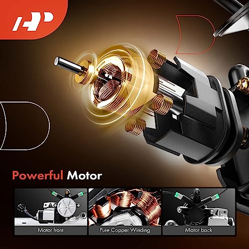 A-Premium Front Driver Side Power Window Regulator w/Motor Replacement for Chevrolet Silverado Tahoe GMC Yukon XL Sierra Escalade Pickup Truck SUV 2000-2006
