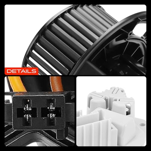 A-Premium Front HVAC Heater Blower Motor and Resistor Compatible with BMW 328i/335i/X3/328i xDrive/325i/X1/328xi/128i/330i/M3/135i/335i xDrive/Z4/335xi/325xi/335d/330xi/335is/1 Series M/135is/323i