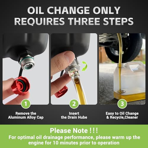 LIFSHP Oil Drain Valve,Oil Drain Plug for DIY Oil Changes At Home No Tools,No Mess,No Cleanup, M12x1.5 Thread Size