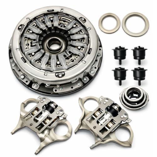 munirater 6DCT250, DPS6 Transmission Clutch Kit with Clutch Fork Kit Replacement for Focus 2012-2019, Replacement for B-MAX 2012-2019