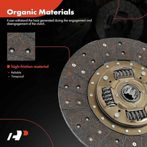 A-Premium Transmission Clutch Kit Set Compatible with Chevrolet Blazer 1996-2005, C1500/K1500 1996-1998, P30 1996-1999, S10 1996-2004 & GMC C1500/K1500 1996-1998, Jimmy, P3500, Sonoma & Isuzu Hombre