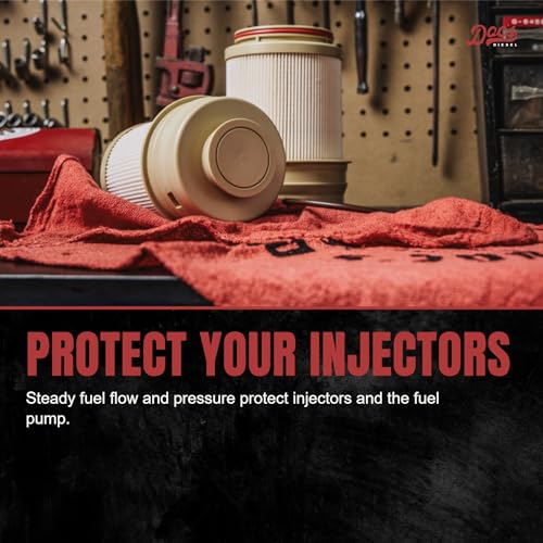 Doc's Diesel 6.7L Cummins Diesel Fuel Filter Water Separator DGF431 for RAM 2500 3500 4500 5500 2025-2026, Includes Seals, Direct Fit Replacement, Replaces OEM 68677800AA