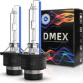DMEX D2S HID Headlight Bulbs Xenon 35W Replacement 85122 66240 66040 66240CBI - Pack of 2, 8000K White Blue (Not fit Halogen Headlamp)