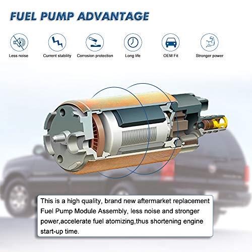 AP7161M Fuel Pump Module Assembly for 2002 2003 DODGE RAM 1500 TRUCK(for 26 Gal. Tank) E7161M