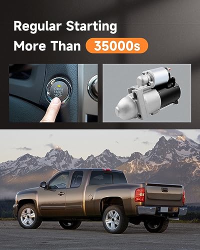 OCPTY Starter Starters Compatible SDR0086 6485N for Chevrolet Astro Van Blazer Express Vans S10 Pickup Silverado 1500 for GMCJimmy Safari Van Savana Vans Sierra 1500 Sonoma 1999 2000 2001-2004 4.3L
