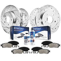 Detroit Axle - Brake Kit for 2012-2019 Ford Flex 2011-2019 Taurus Explorer