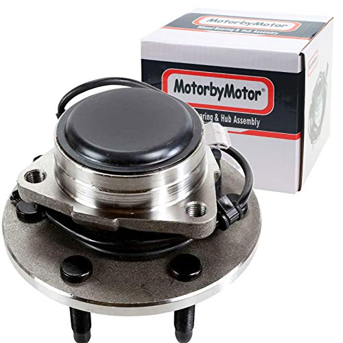 MotorbyMotor 515054 (2WD) Front Wheel Bearing Hub Assembly w/6 Lugs Fits for Chevrolet Avalanche Silverado Suburban 1500 Express 1500 2500, GMC Sierra 1500 Savana 1500 2500 Hub Bearing Assembly RWD