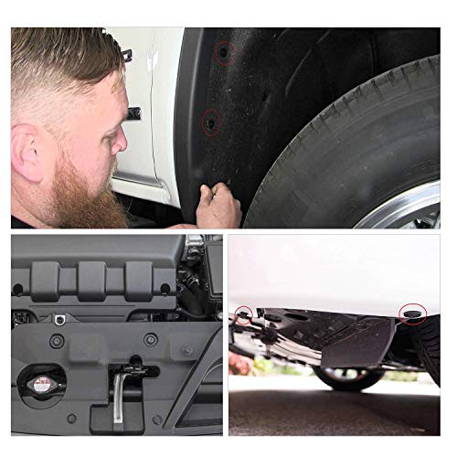 GOOACC Engine Under Cover Push-Type Retainer Lexus & Toyota Clips 90467-07201 OEM Replacement Fasteners - 40PCS