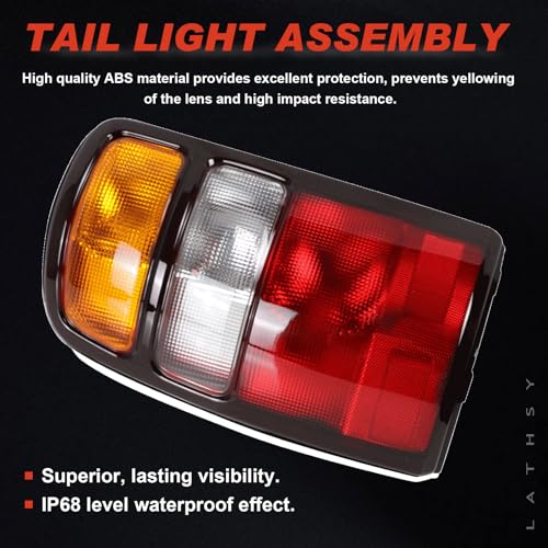 Tail Light Compatible With 2000-2006 Chevy Tahoe Suburban GMC Yukon XL Pair