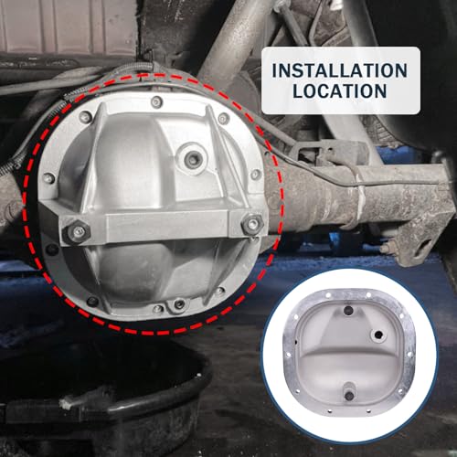RALBDX 8.8 Differential Cover Rear End Girdle System Compatible with Ford Mustang 1979-2004, F-150, Explorer Sport Trac, Bronco, Ranger, Panther 8.8" rear diff cover & Hardware