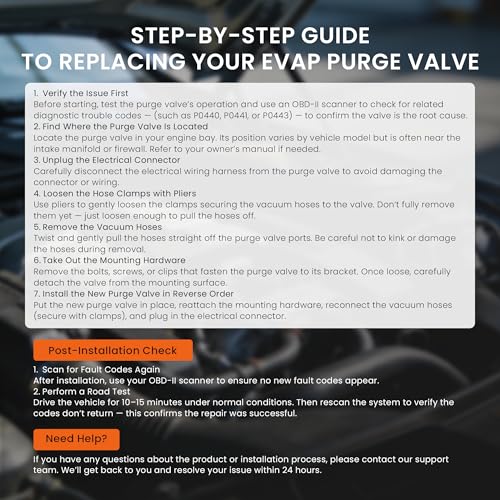 Vapor Canister Purge Valve Solenoid EVAP Purge Valve Solenoid Compatible with 2012-2021 Buick Encore Chevy Cruze Sonic Trax with 1.4L L4 Replaces 55573017 911-409