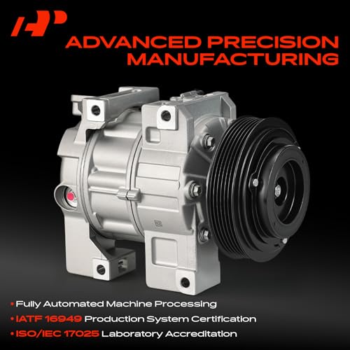 A-Premium A/C Compressor with Clutch Compatible with Nissan Altima 2.5L 2007-2012, Sentra 2.5L 2007-2012