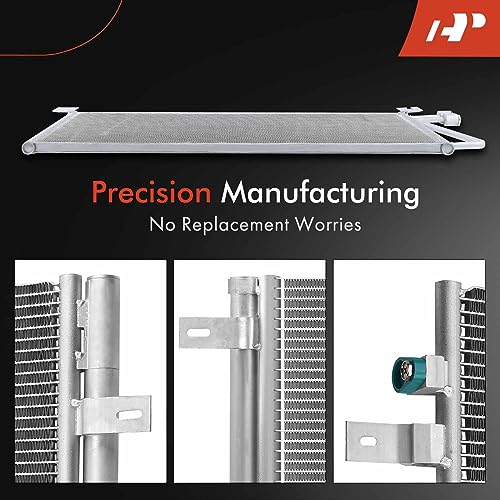 A-Premium Air Conditioning A/C Condenser Compatible with Ford F-250 Super Duty, F-350 Super Duty, 2011-2016, V8 6.2L, Replace# BC3Z19712B